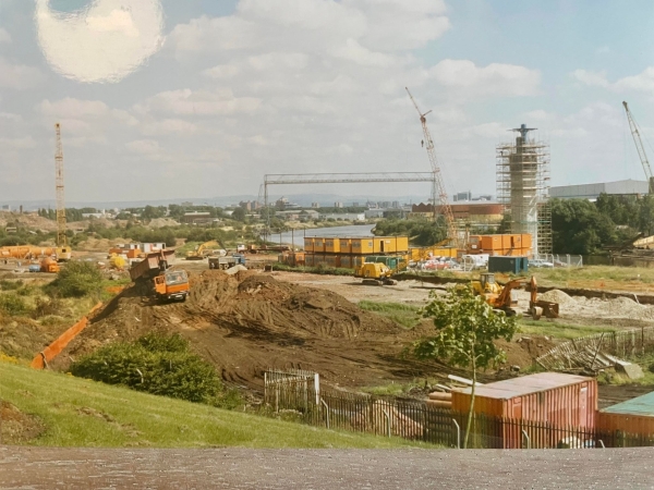 Another Of The Construction Of The Flour Mill circa 1992 - Eccles
